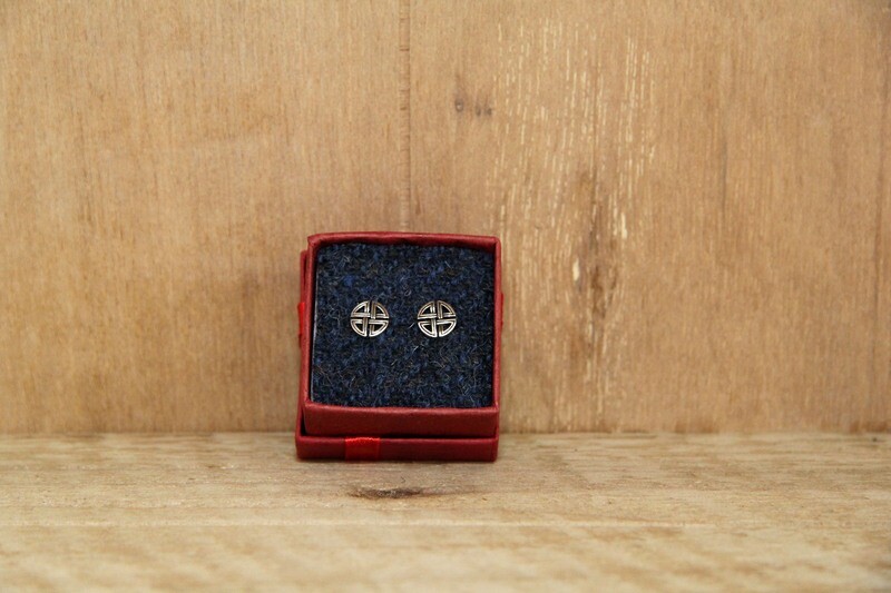 round celtic earrings