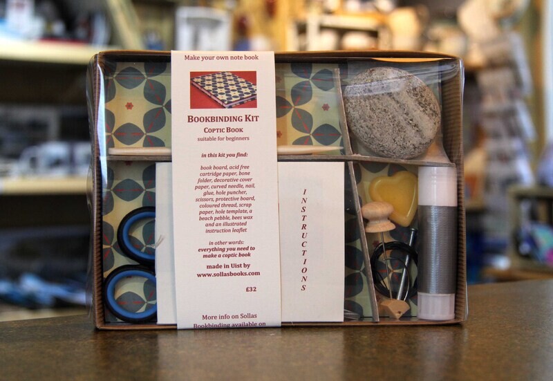 Coptic bookbinding kit