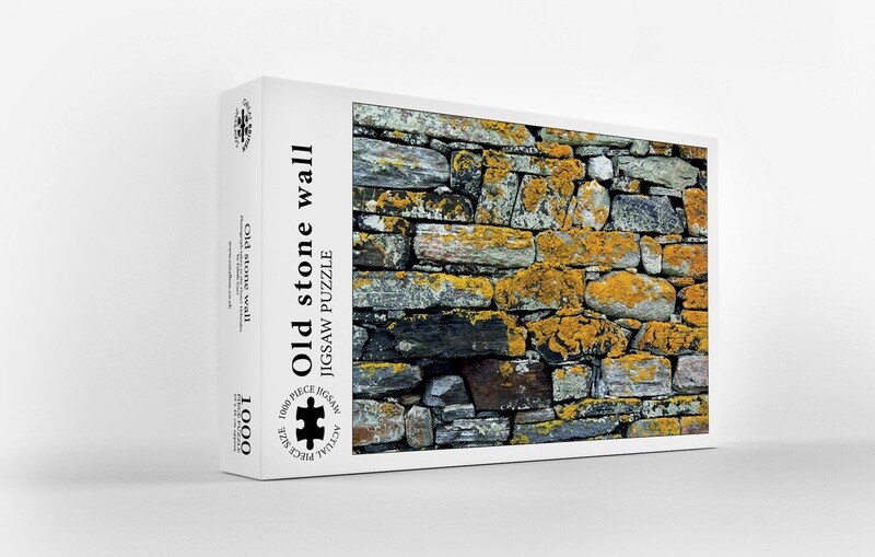 old stone wall jigsaw