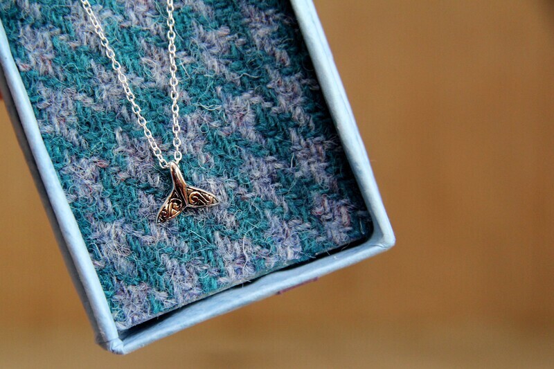 whale tail necklace