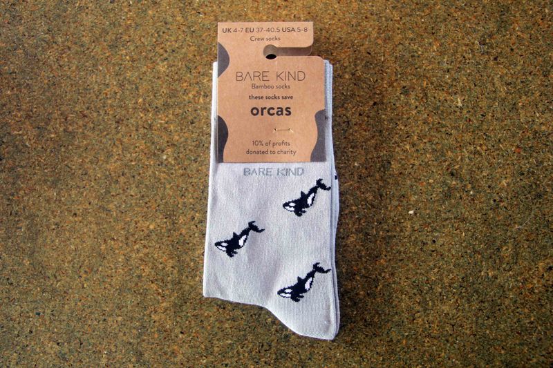 orca - bamboo socks