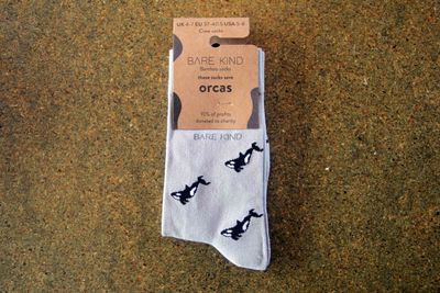 orca - bamboo socks