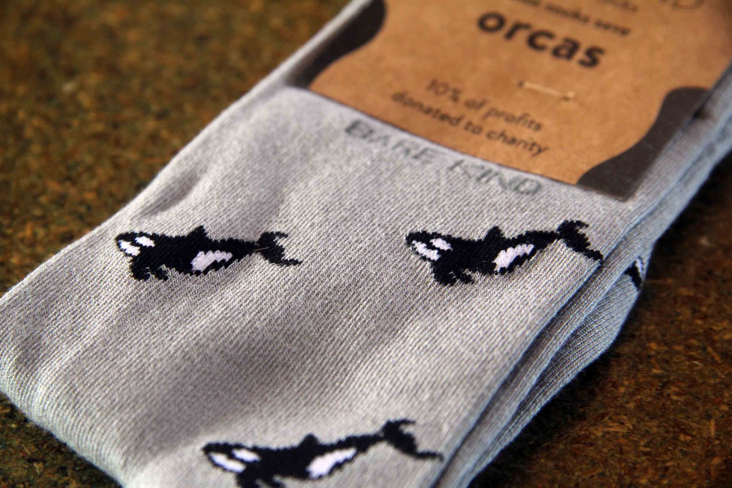 orca - bamboo socks