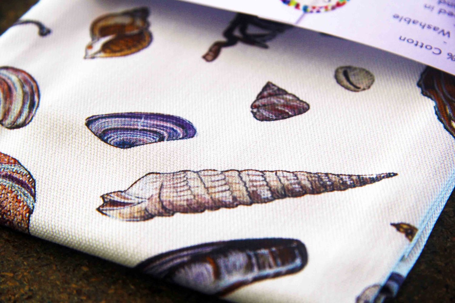 sea treasure tea towel