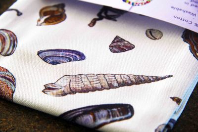 sea treasure tea towel