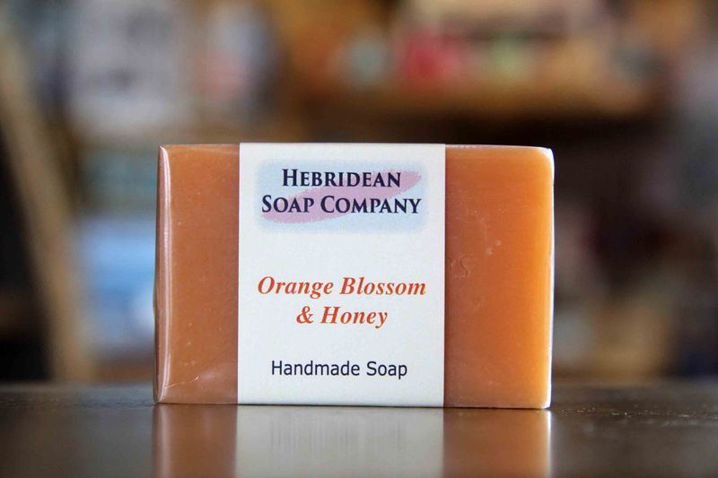 orange blossom &amp; honey soap