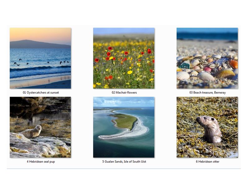 Outer Hebrides greetings card pack (mixed)
