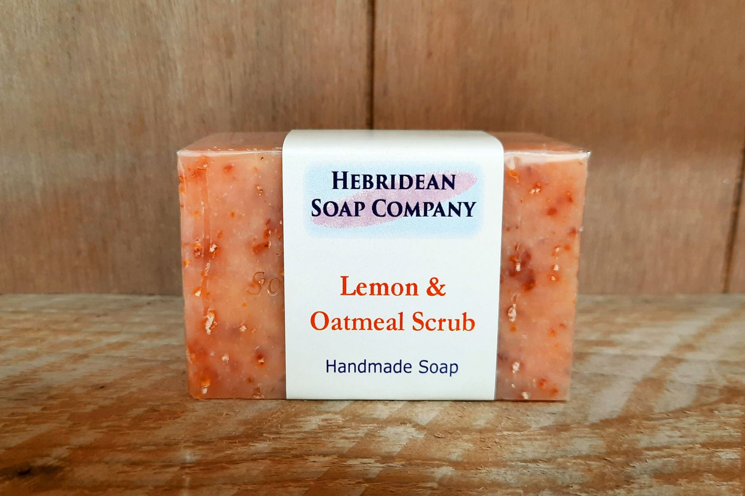lemon &amp; oatmeal scrub soap