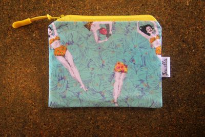 swimmers coin purse