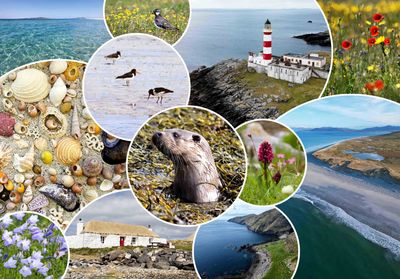 Outer Hebrides collage jigsaw