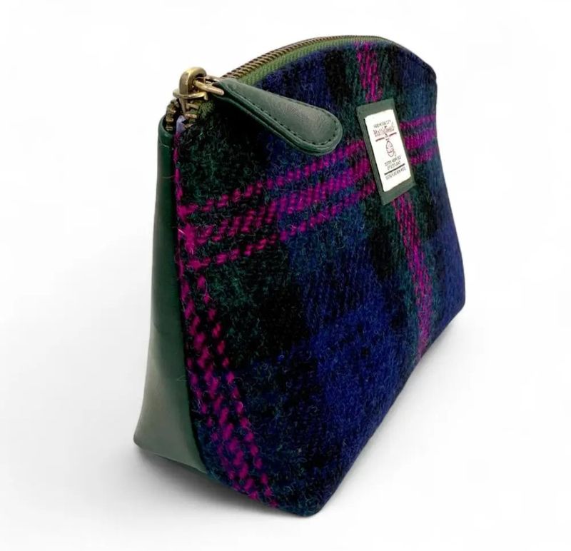 Harris Tweed cosmetic bag