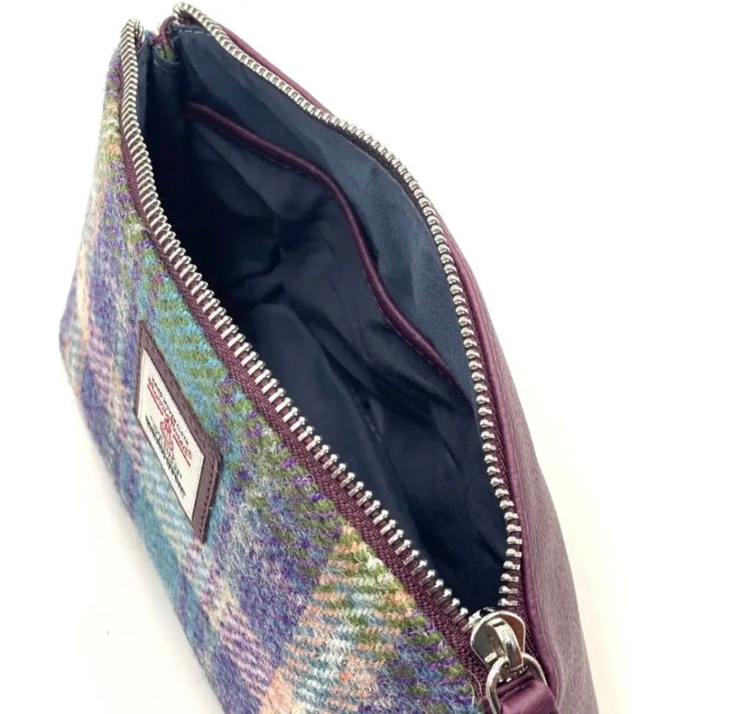 Harris Tweed cosmetic bag
