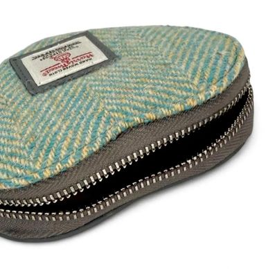 Harris Tweed heart purse