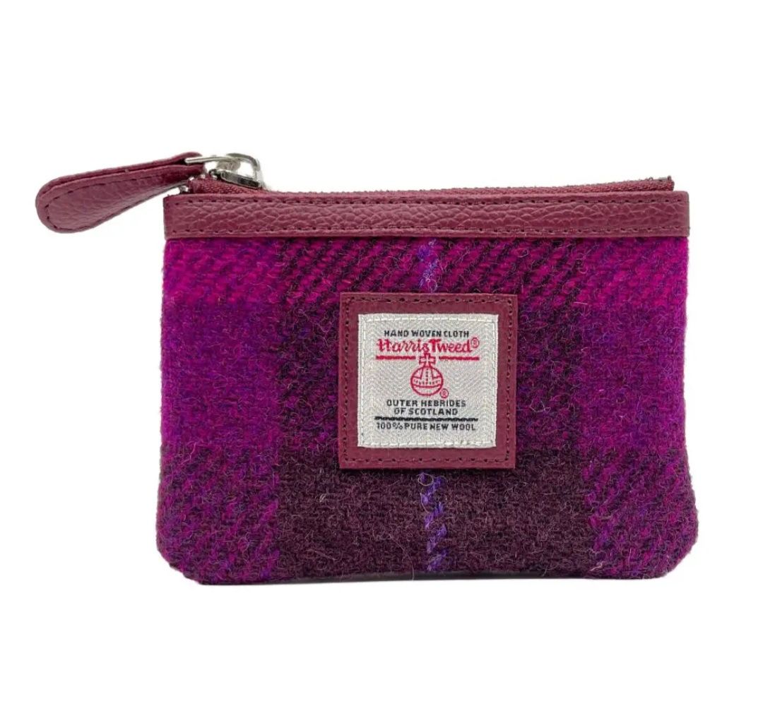 Harris Tweed coin purse