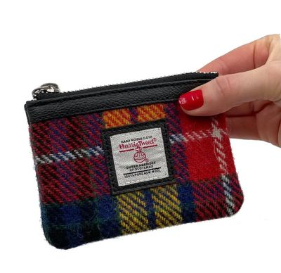 Harris Tweed coin purse