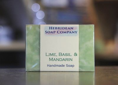 lime, basil &amp; mandarin soap