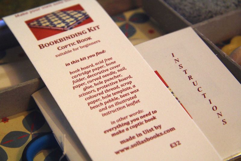 coptic bookbinding kit