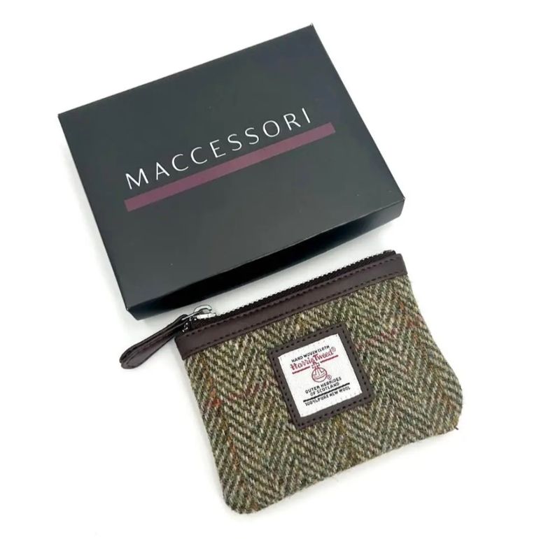 Harris Tweed coin purse