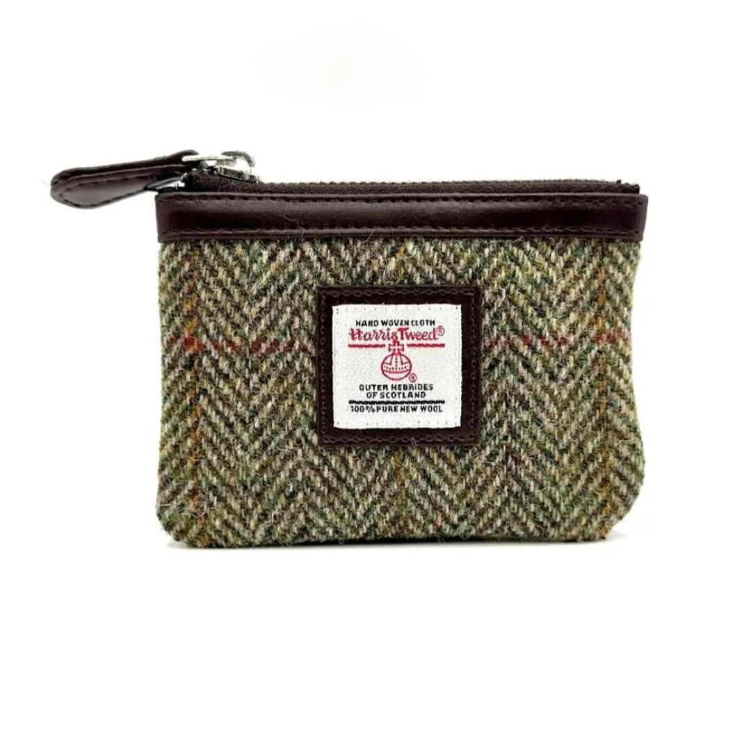 Harris Tweed coin purse