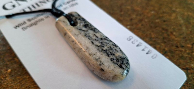 Gneiss stone pendant (L)