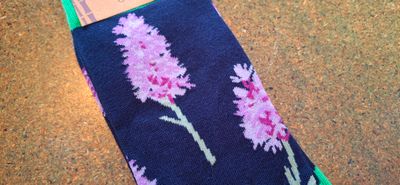 orchid bamboo socks
