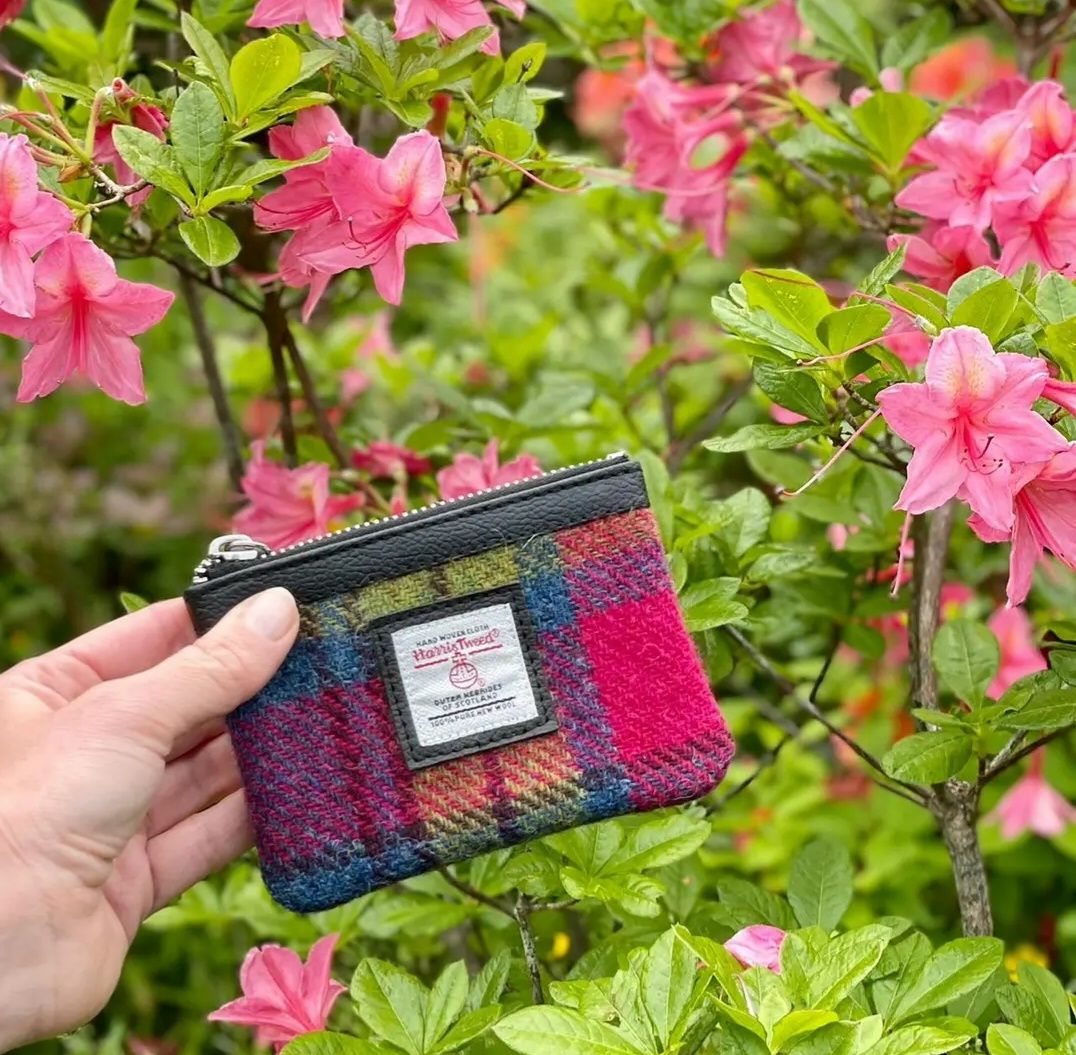 Harris Tweed coin purse