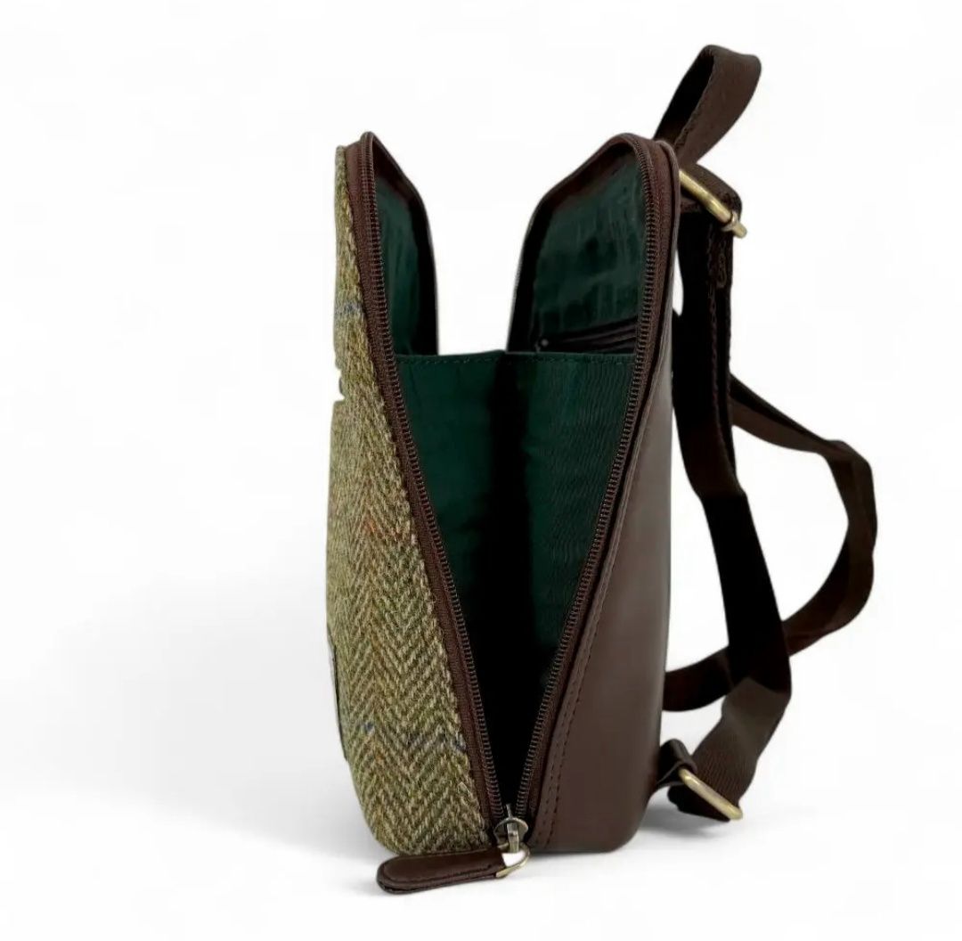 Harris Tweed mini backpack