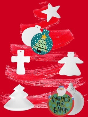 Paint With Me - Christmas Keepsakes Event: Star Ornament