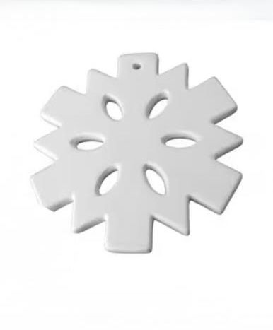Paint With Me - Christmas Keepsakes Event: Snowflake Ornament