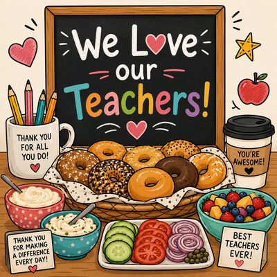 Spread the Love - Bagel Breakfasts