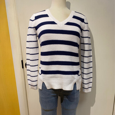 Stripe Shaker Sweater