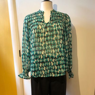 Shirr It Around Blouse