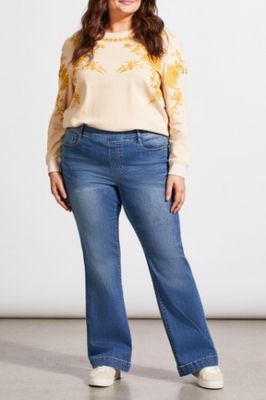 Audrey Pull On Flare Jeans