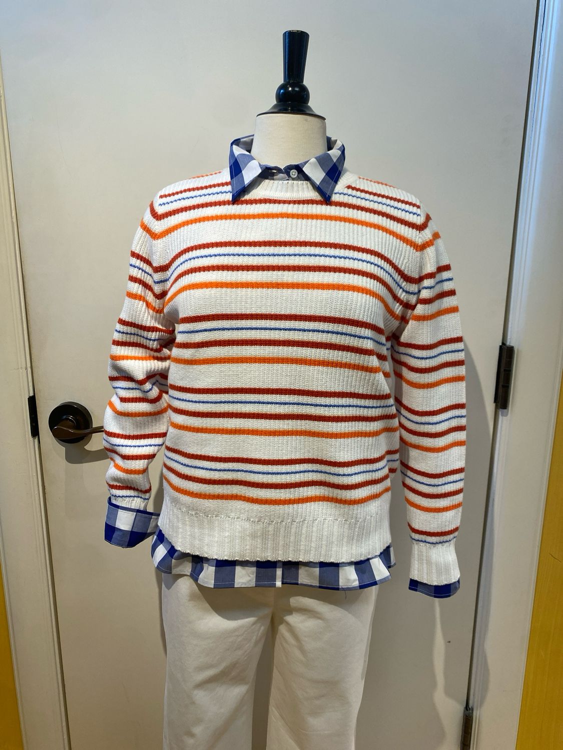 Cory Texture Stripe Sweater