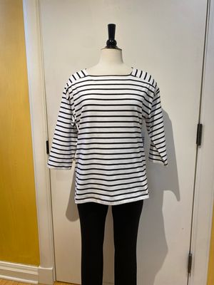 3/4 SLV Boat Neck Top