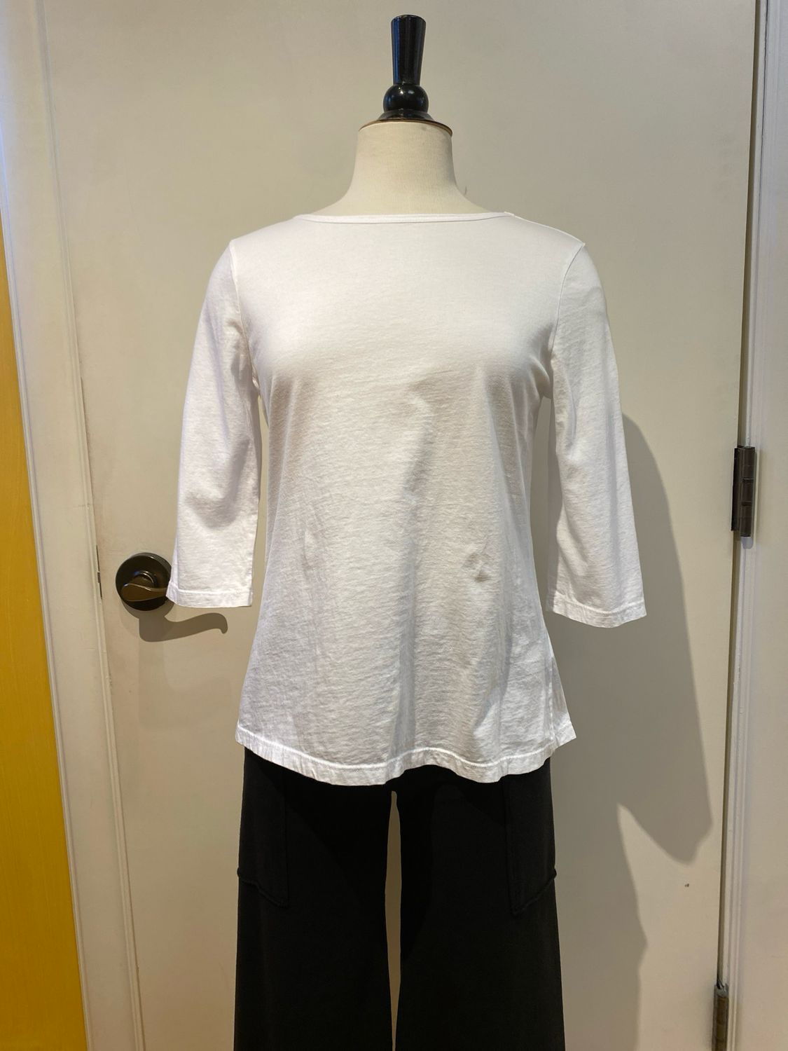 3/4 Sleeve Boatneck Long