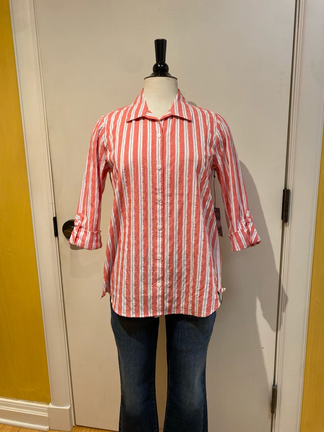 Ribbon Trim Tunic