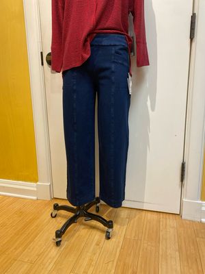 Stonewash Angle Pocket Flood Pant