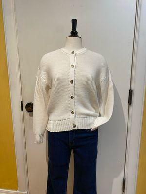 Button Front Sweater Cardi