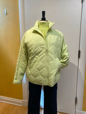 Zip Front Quilted Jacket