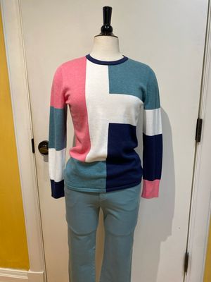 Colorblock Sweater