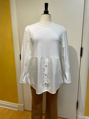 Layer Blouse No Collar