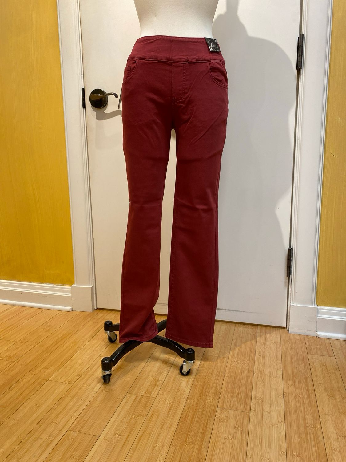 Pull On Straight Leg Jean