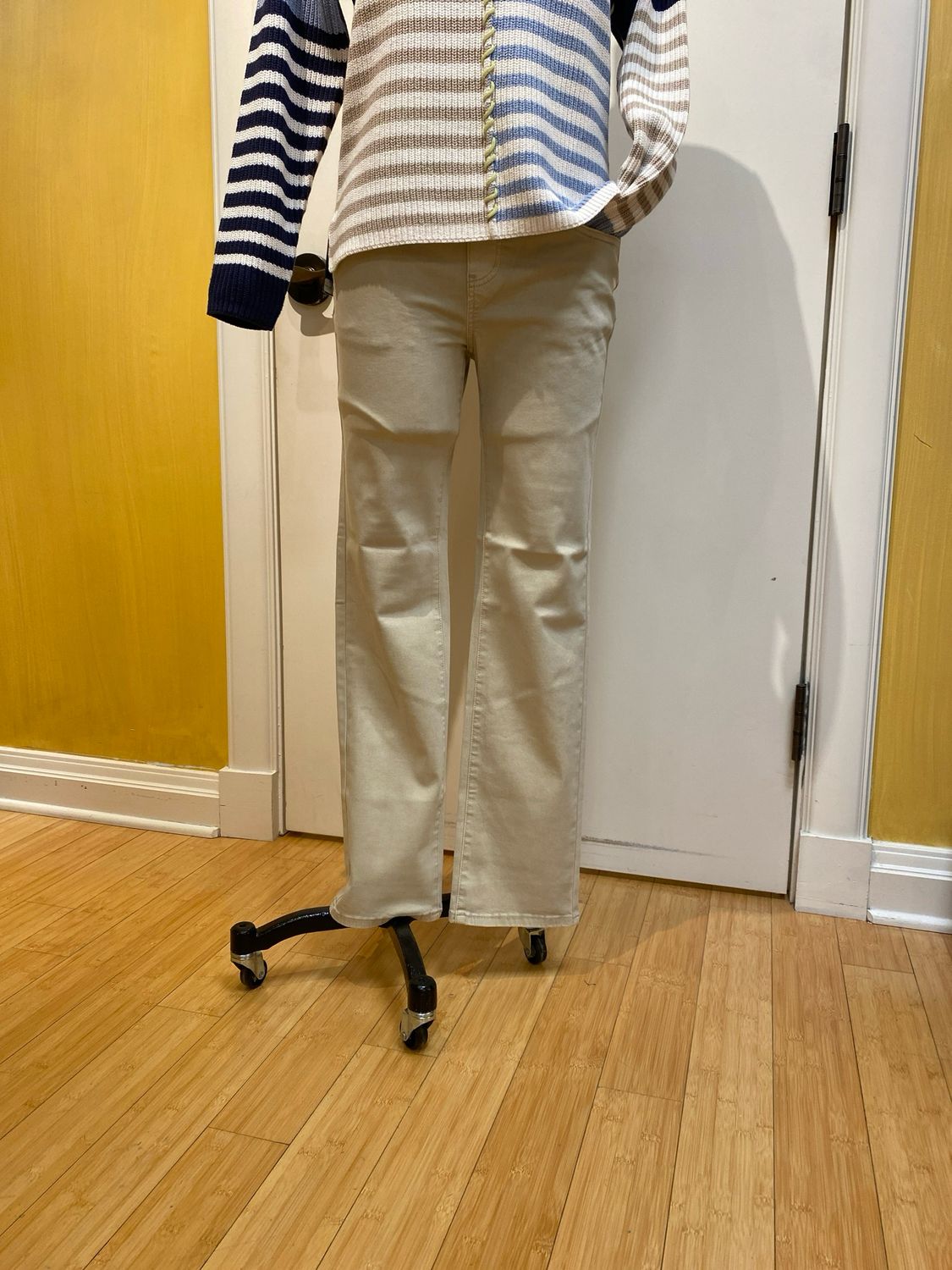 Pull On Straight Leg Jean