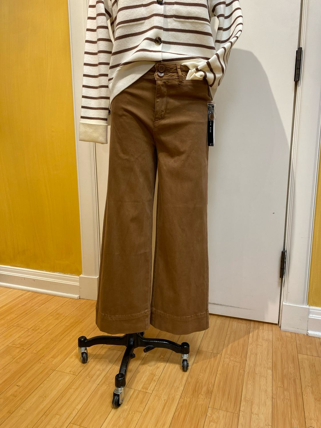 High Rise Palazzo Pant