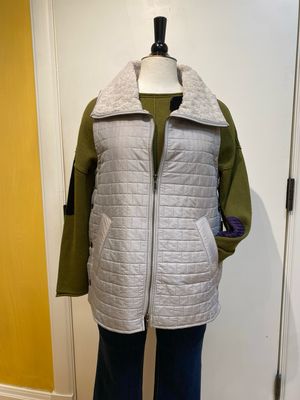 Sherpa Quilt Cozy Cabin Vest