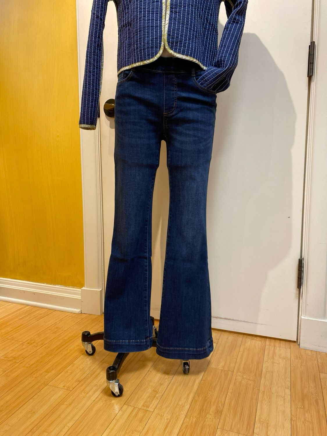 Audrey Pull On Flare Jeans