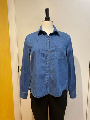 Shaped Hem Shirt