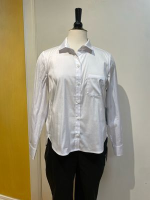 Shaped Hem Shirt