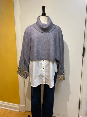 Sequin Sweater Topper